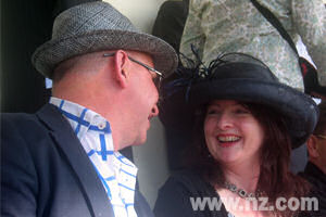 Hats, fashion and smiles on race day